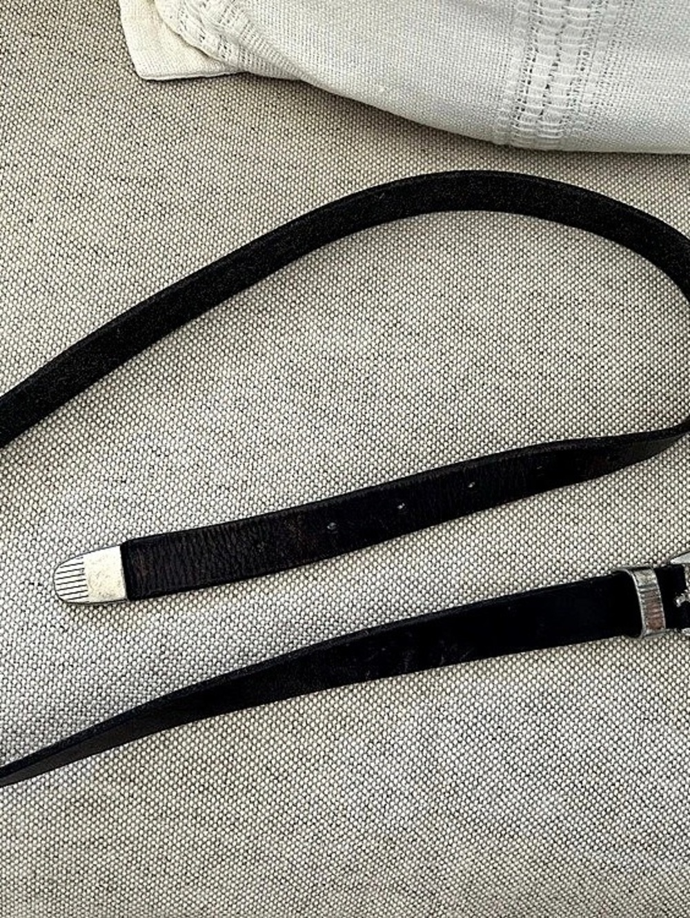 Madewell Black Leather Belt